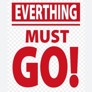 accepting offers!!! Closet
Clean out